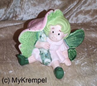 kleine Elfe mit Pilz Deko